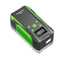 Démarreur de voiture portable 4-en-1 avec compresseur d'air, batterie au lithium 12V 20000mAh, booster de batterie, pression maximale de 150 PSI pour les situations d'urgence