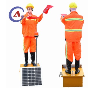 Robot de Seguridad Vial Solar con Luz Estroboscópica - Product Image 5