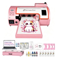 Mesin Printer DTF A3 Roll to Roll Direct to Film dengan Kit Oven Pengering Sirkulasi Tinta Putih untuk Pakaian Hoodie