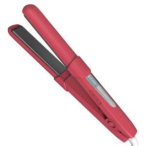 Hair Straightener And Curling Iron 2 In 1 With Negative Ion For Dry Hair Electric Multi Styler White Black Red Light Green - Product Image 3