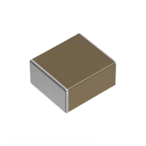 คาปาซิเตอร์เซรามิกติดพื้นผิว MLCC 22 uF C5750X7S2A226M280KB คาปาซิเตอร์เซรามิก2220 X7S 22 uF 100V - Product Image 1