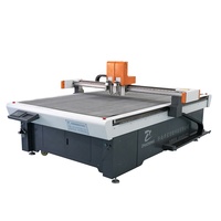 ZXT numérique Die gratuit boîte en carton ondulé Cutter papier Carton fabricant d'échantillons CNC automatique traceur de découpe à plat Machine
