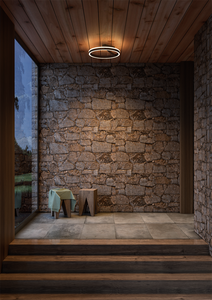 Lámpara <span class=keywords><strong>de</strong></span> Techo Redonda Moderna para Remodelación del Hogar, Luces <span class=keywords><strong>de</strong></span> Superficie para Sala <span class=keywords><strong>de</strong></span> Estar - Product Image 6