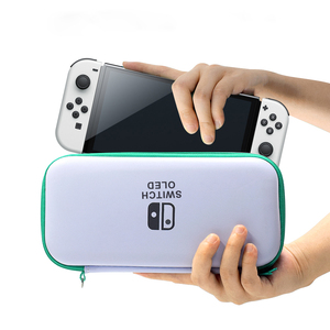 Đối với Nintendo mới chuyển đổi OLED phụ kiện Video <span class=keywords><strong>Game</strong></span> Player trường hợp Mang trường hợp lưu trữ cầm tay Túi 7 trong 1 bó - Product Image 3