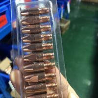 Vente en gros de pointes de contact pour chalumeau Bizel 36KD / 40KD M8 E-CU / CuCrZr M8*30*0.8/0.9/1.0/1.2mm, pièces de pistolet, accessoires de soudage