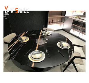 Décoration <span class=keywords><strong>de</strong></span> maison populaire pierre chinoise <span class=keywords><strong>Saint</strong></span> <span class=keywords><strong>Laurent</strong></span> marbre veine d'or noir - Product Image 2