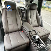 Siège de massage chauffant et ventilé, repose-jambes électrique, table pliante, siège de capitaine de luxe pour van Benz GSL