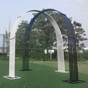 Arco de hierro forjado para bodas, decoración de jardín, exterior, bosque, césped, ceremonia de boda, accesorios para el diseño de escenarios y salones de flores, arco de hierro para bodas - Product Image 1