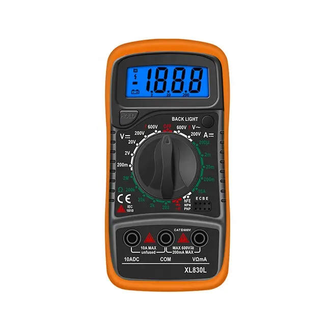 XL830L multimeter handheld digital electrical measuring instrument