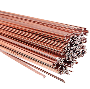 Varilla de <span class=keywords><strong>Soldadura</strong></span> de <span class=keywords><strong>Cobre</strong></span> Fosforado Plano BCuP-2, Varilla de <span class=keywords><strong>Soldadura</strong></span> de Aleación de <span class=keywords><strong>Cobre</strong></span> sin Plata (0%) para <span class=keywords><strong>Soldadura</strong></span> de Tuberías de <span class=keywords><strong>Cobre</strong></span> y Latón - Product Image 1