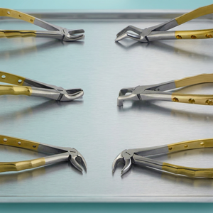 Forceps dentaire ergonomique en acier inoxydable pour extraction chirurgicale des premiers molaires supérieurs et inférieurs, des dents de sagesse – Instrument manuel de classe I - Product Image 4