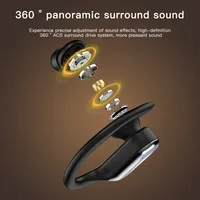 Écouteurs Traducteurs Instantanés 133 Langues et Accents, Casque de Traduction IA 4-en-1, Prise en Charge de la Musique et des Appels Téléphoniques, Affichage Numérique