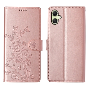 Funda de Cuero con Diseño de Mariposa y Flores para <span class=keywords><strong>Samsung</strong></span> <span class=keywords><strong>Galaxy</strong></span> S26 Plus Ultra A07 A17 A27 A37 A57 5G, con Ranuras para Tarjetas y Función de Soporte - Product Image 3