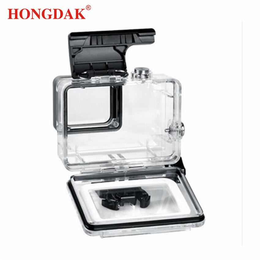 HONGDAK for GoPro 5 Accessories Protective Underwater 45M Waterproof Diving Housing Shell Case for GoPro Hero 5 Cameras