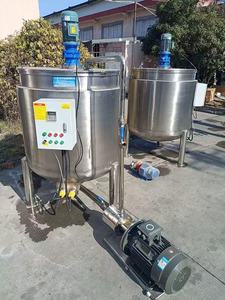 Máy trộn đồng nhất hai lớp, hai lớp áo, công nghiệp 50L dùng để làm nước ép, nước sốt, và các loại bột nhão - Product Image 2