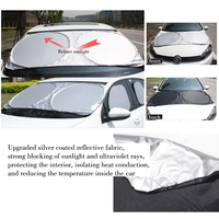 Pare-soleil de voiture personnalisé pour Renault Koleos, pare-soleil de pare-brise, protection solaire automobile sur mesure
