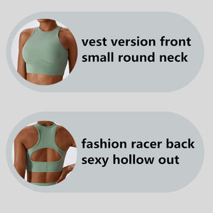 All'ingrosso Lady Sports Bra Skinny Yoga Leggings Set Workout Flare Pants Busty Bra Suit Gym <span class=keywords><strong>Leggins</strong></span> Logo personalizzato donna Legging Set - Product Image 4