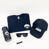 Coffret Cadeau d'Anniversaire d'Entreprise Moderne et Élégant, Logo Personnalisé Imprimé, Cadeau Promotionnel pour Événement Marketing, Ensemble Cadeau Personnalisé
