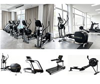 Ensemble d'équipements de gym pour bureau Lenyo, machine de fitness commerciale multi-stations, ensemble complet, acier robuste, certifié CE