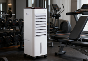 <span class=keywords><strong>Refroidisseur</strong></span> <span class=keywords><strong>d</strong></span>'<span class=keywords><strong>air</strong></span> à écran LED avec accès à distance, fonctionnement <span class=keywords><strong>silencieux</strong></span>, ventilateurs à 3 vitesses pour la maison, la voiture, le garage, l'hôtel, le bureau, fabriqué en plastique - Product Image 4