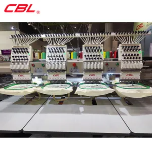 CBL industrial 4 heads 12 colors cap embroidery machine computerized