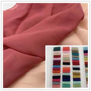 Tissu d'été en tulle 120D tissu <span class=keywords><strong>georgette</strong></span> en mousseline de soie tissu d'habillement doublure en mousseline de soie pour robe - Product Image 2
