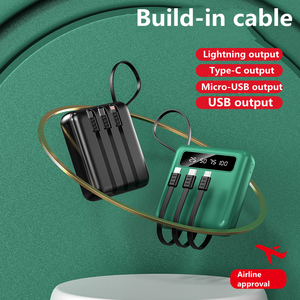 Mini 20000mah carica rapida Power Bank con doppio USB impermeabile portale 10W uscita Micro USB ingresso batteria ai polimeri di LI - Product Image 5