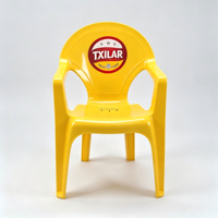 Table de restaurant extérieure moderne en plastique, étanche, pour événements publicitaires de marque, avec impression par transfert thermique pour le marketing de la bière