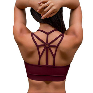 Formula1 Industries <b>Maroon</b> Print Women's Sports Bra-Eco-Friendly & Breathable Plus Size New Design - Product Image 2