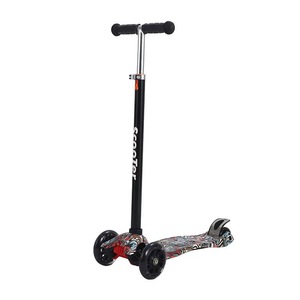 Durable usando precio bajo niños bicicleta Scooter acero chico Scooter <span class=keywords><strong>6</strong></span> <span class=keywords><strong>años</strong></span> 3 Pu Flash ruedas para niños - Product Image 4