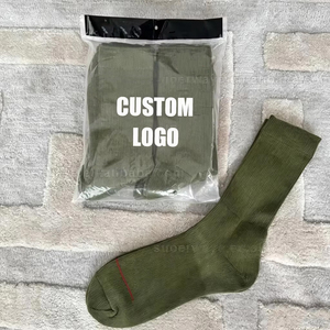 <span class=keywords><strong>Chaussettes</strong></span> unisexes tendance, style hip-hop, décontractées, sportives, à semelle épaisse, en coton, avec logo personnalisé, très vendues - Product Image 3