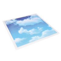 Panel de Luz LED Decorativo para Techo con Diseño de Cielo Azul, 595x595, 600x600, 300x1200mm, 600x600mm, 600x1200mm, 36w, 40w, 48w, con Placa Fotográfica