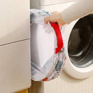 Biểu Tượng Tùy Chỉnh Có Thể Gập Lại Giặt <span class=keywords><strong>Hamper</strong></span> 38L Công Suất Lớn Đóng Mở Giỏ Cho Thương Hiệu Khuyến Mãi - Product Image 4