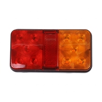 Feu arrière universel 10 LED pour camion et remorque 12V 24V, clignotant et feu stop pour véhicule utilitaire