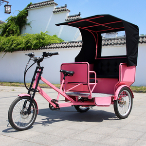 <span class=keywords><strong>Carrito</strong></span> Móvil Eléctrico, Bicitaxi Eléctrico, Triciclo Eléctrico de 3 Ruedas, Velo Taxi a Batería, E Rickshaw/Rickshaw Verde - Product Image 3