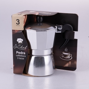 Machine à expresso 3 tasses à base ronde - Product Image 3
