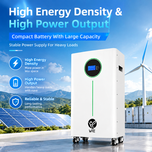 Batterie hybride au lithium LiFePO4 51,2 V 5kWh 10kWh 16kWh 20kWh avec BMS pour station d'énergie solaire photovoltaïque, stockage d'énergie, IP65 CAN - Product Image 6