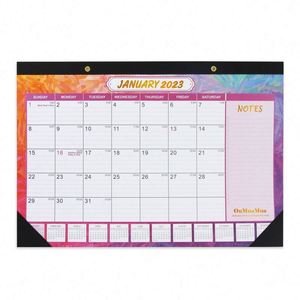 A buon mercato prezzo di fabbrica personalizzato scrivania in legno Base bambina nera 2 annuale calendario da parete - Product Image 2