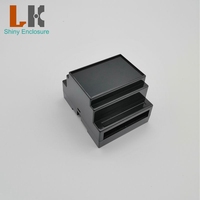 Carcasa de plástico para montaje en pared, caja de plástico Abs de 88x72x59mm, carcasa Plc para PCB