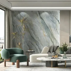 800x2600 porcelain slab tile slab chinese landscape painting sintered stone