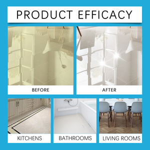 Jue-Fish Toilet <strong>Tile</strong> Floor <strong>Cleaning</strong> Spray Bathroom Detergent <strong>Use</strong> Dirt Polishing Brightening <strong>Cleaning</strong> - Product Image 5