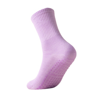 Conception et maquette GRATUITES Chaussettes de yoga et de pilates en coton antidérapantes à compression pour femmes avec logo personnalisé