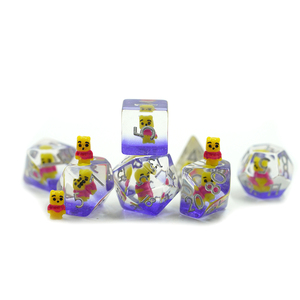 ชุดลูก<span class=keywords><strong>เต๋า</strong></span> DND ใหม่ ลดราคาพิเศษ ขนาด 16 มม. ทำจากเรซิ่นรูปทรงหลายเหลี่ยม ลายสัตว์ สีเหลือง ลายหมี<span class=keywords><strong>พู</strong></span><span class=keywords><strong>ห์</strong></span> คุณภาพสูง ราคาสุดคุ้ม - Product Image 5