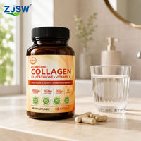 Capsules de collagène, glutathion et vitamine C, complément alimentaire antioxydant pour la peau, les cheveux, les ongles et le soutien des articulations