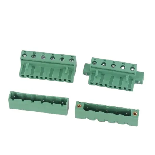 Manufacturers Standard 7.50mm 7.62mm Pitch Trade Supplies Patch Single Phase Connector Terminal Block