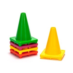กรวยจราจร Acer PVC น้ำหนัก 0.15 กก. สีปรับแต่งได้ ป้ายเตือนความปลอดภัยบนท้องถนน - Product Image 5