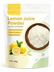 Prix en gros <span class=keywords><strong>HERBORN</strong></span> Poudre de citron lyophilisée de qualité alimentaire à haute concentration, soluble dans l'eau, sans additifs, 10:1 - Product Image 2