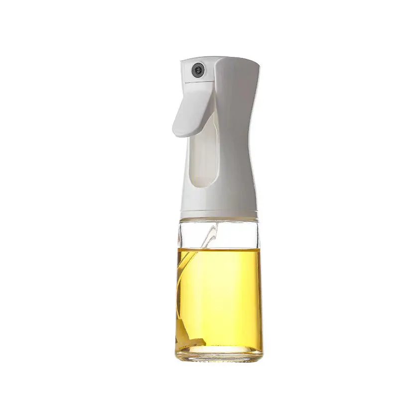 Selling Oil Control Spray Pump Bottle PET 200ML 300ML Kitchen Cooking Food Grade Plastic Containers For Edible Oils Reusable
