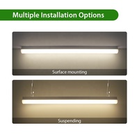 3Power 3CCT Dimmable latte Light 4ft 8ft 0-10V Dimmable SMD2835 intérieur LED bande linéaire lumière