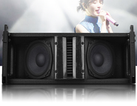 Enceintes Line Array passives et amplifiées avec caisson de basses de 18 pouces pour la scène, système de sonorisation extérieur